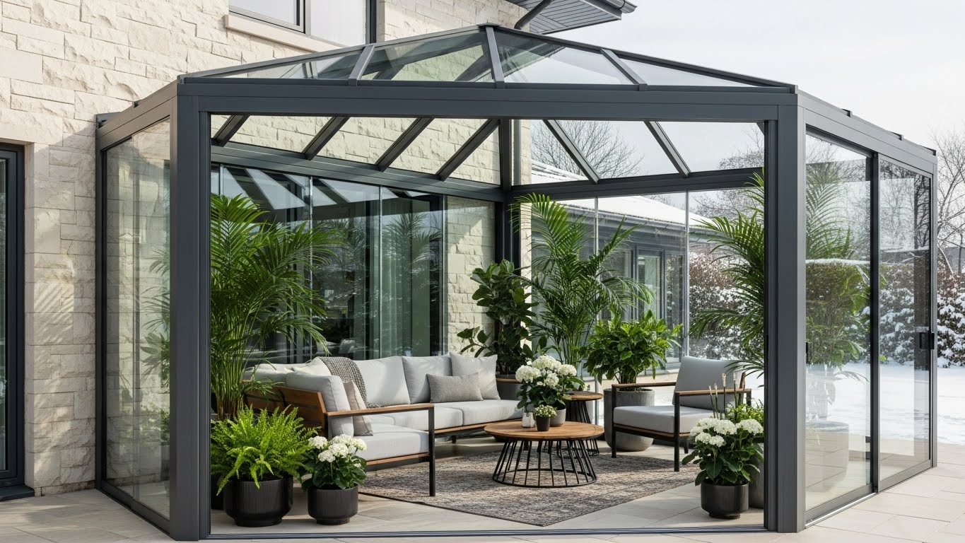 Şeffaf Kış Bahçesi